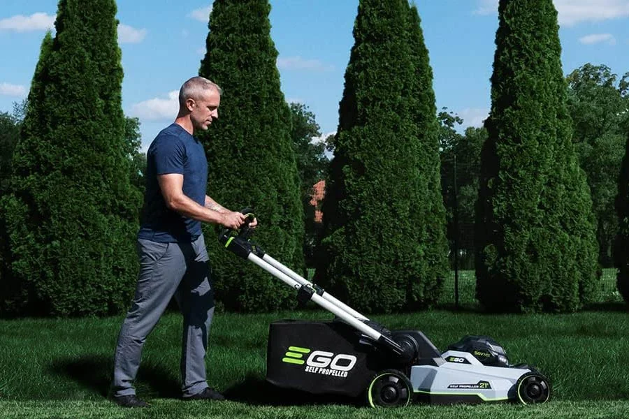 best self propelled electric mower